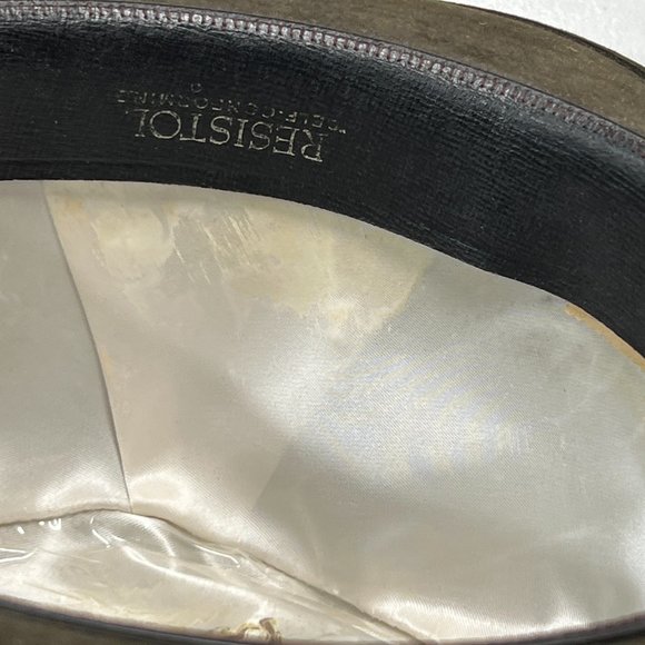 Resistol Self Conforming Long Oval Cowboy Hat Brown Tanners Idaho Fedora - Picture 6 of 16